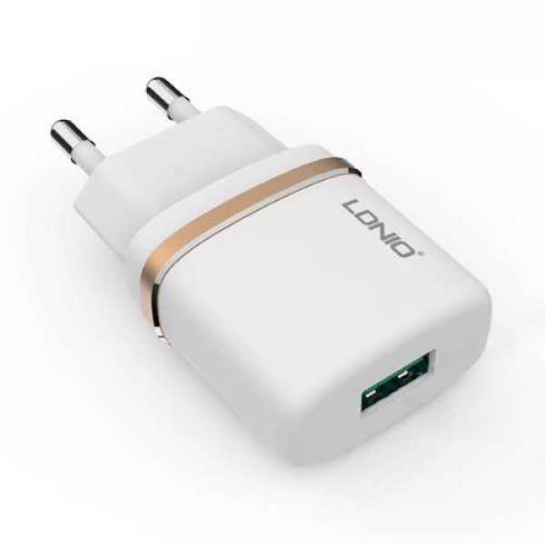 Kucni punjac LDNIO DL-AC50 USB 5V/1A microUSB beli