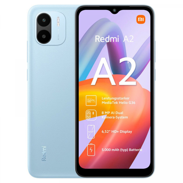 Mobilni telefon Xiaomi Redmi A2 6.52'' 2/32 plavi