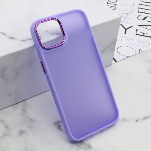 Futrola SHINING CAMERA za iPhone 14 (6.1) ljubicasta