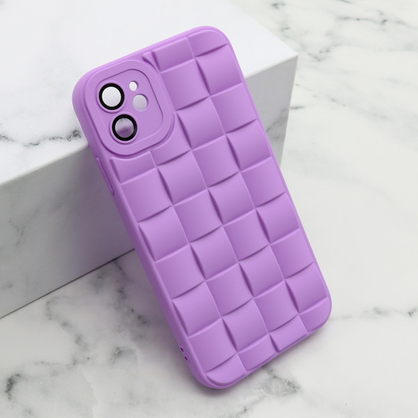 Futrola 3D WALL za iPhone 11 (6.1) ljubicasta