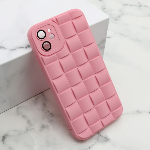 Futrola 3D WALL za iPhone 11 (6.1) roze