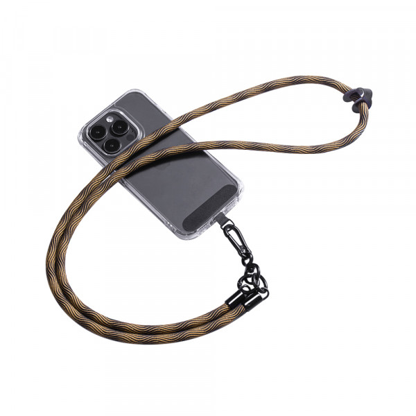 Privezak za telefon SHOULDER STRAP braon