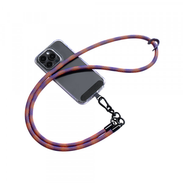 Privezak za telefon SHOULDER STRAP narandzasto-plavi