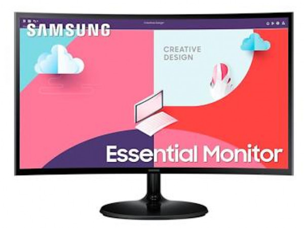 Monitor SAMSUNG LS27C360EAUXEN 27''/VA,zakrivljen/1920X1080/75Hz/4ms GtG/VGA,HDMI/Freesync/VESA