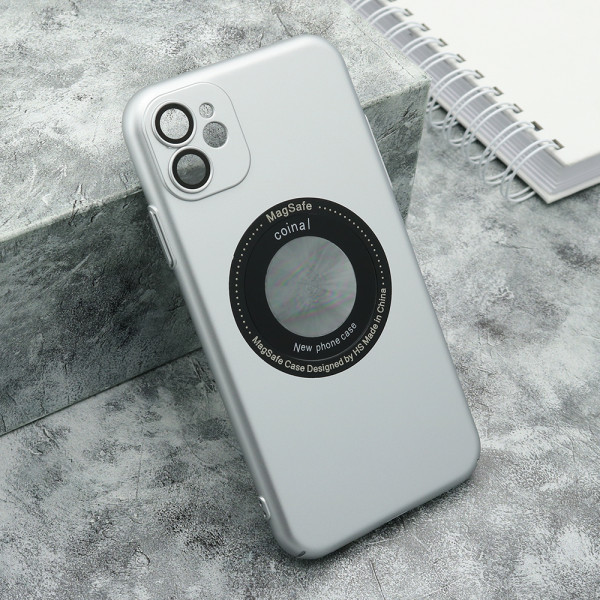 Futrola ELEGANT LOGO CUT za iPhone 11 (6.1) srebrna