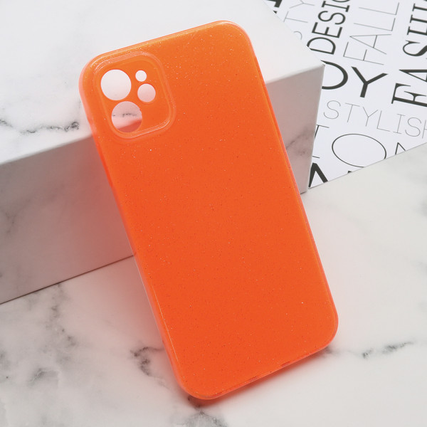 Futrola GLOW SHINING za iPhone 11 (6.1) narandzasta