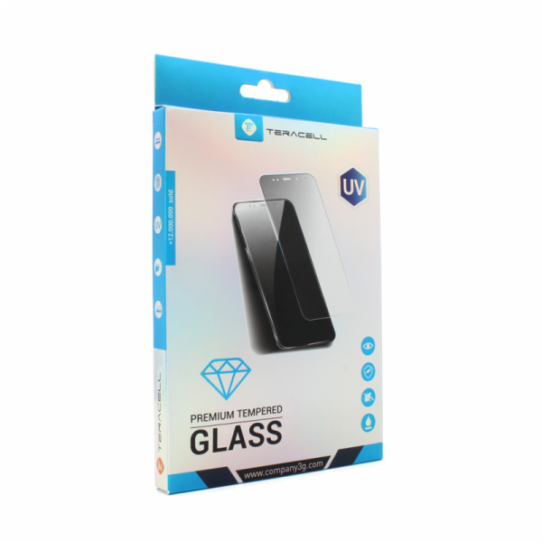 Tempered glass Premium UV Glue Full Cover + Lampa za Huawei P40 Pro