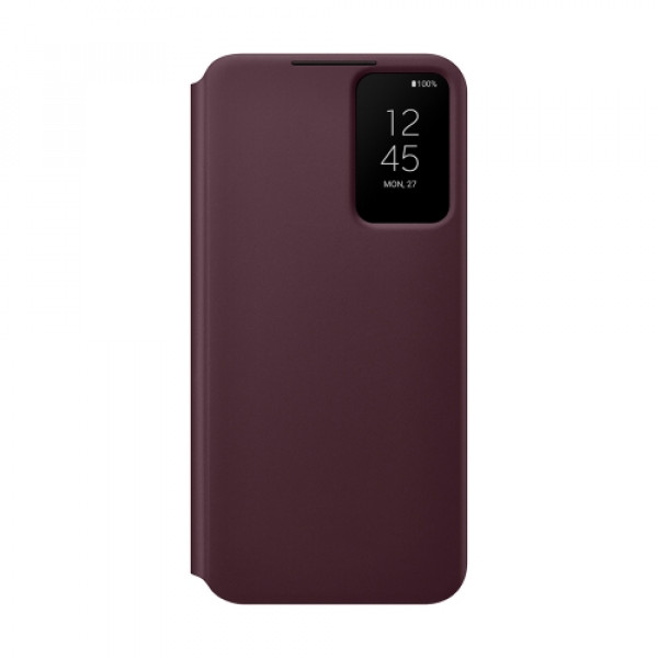 SAMSUNG preklopna futrola S22 S VIEW BORDO EF-ZS901-CEE
