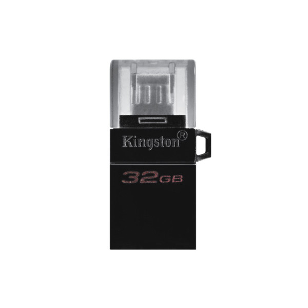 USB flash disk duo 32G   ( USB-DTDUO3G232GBKINGS )