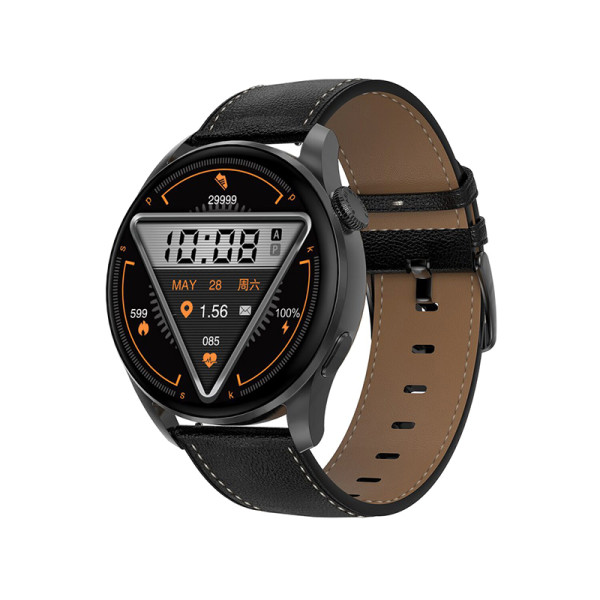 Smart Watch DT3 crni (silikonska/kozna narukvica)
