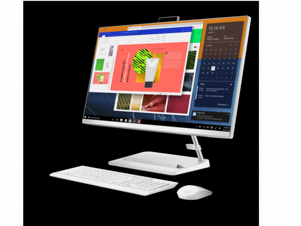 Računar LENOVO AIO 3 27ITL6 i5-1155G7 DOS/27''FHD/16GB/512GB SSD/USB miš i tastatura UK/bela