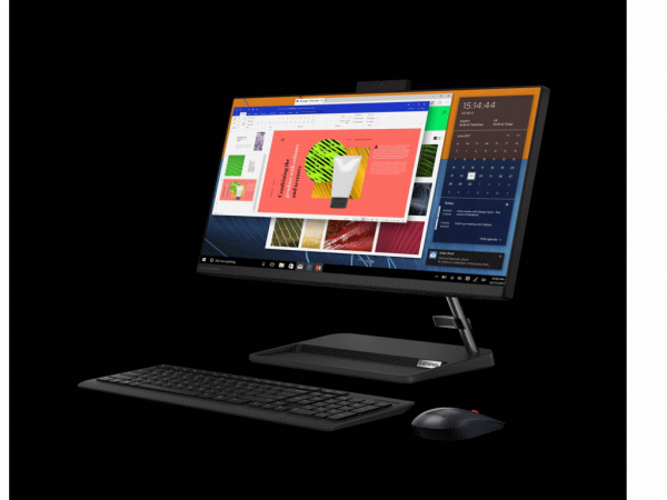 Računar LENOVO AIO 3 22ITL6 i3-1115G43 DOS/21.5''FHD/8GB/512GB SSD/USB miš i tastatura UK/crna