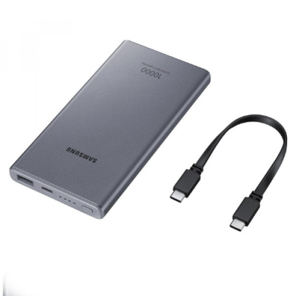 SAMSUNG eksterna baterija bežična 10000mAh SIVA