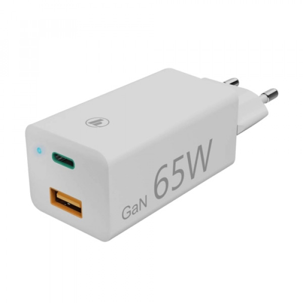 HAMA kućni punjač 65W bez kabla BELI