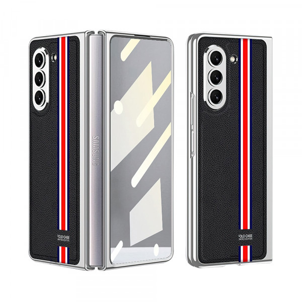 Futrola ELEGANT RED LINE za Samsung F946B Galaxy Z Fold 5 5G crna