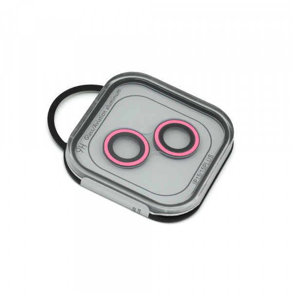 Folija za zastitu kamere GLASS LUXO za iPhone 15 (6.1)/15 Plus (6.7) roze