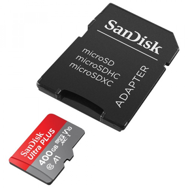 SanDisk 400GB UHS - I  Micro class 10 120MB/s sa adapterom