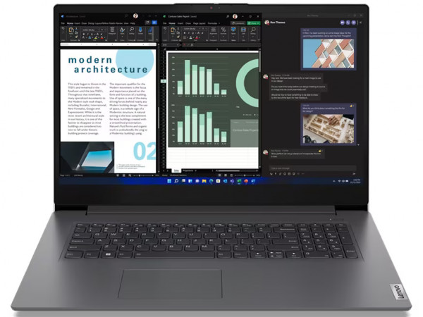 Laptop LENOVO V17 G4 IRU DOS/17.3''FHD/i5-1335U/8GB/256GB SSD/FPR/SRB/siva