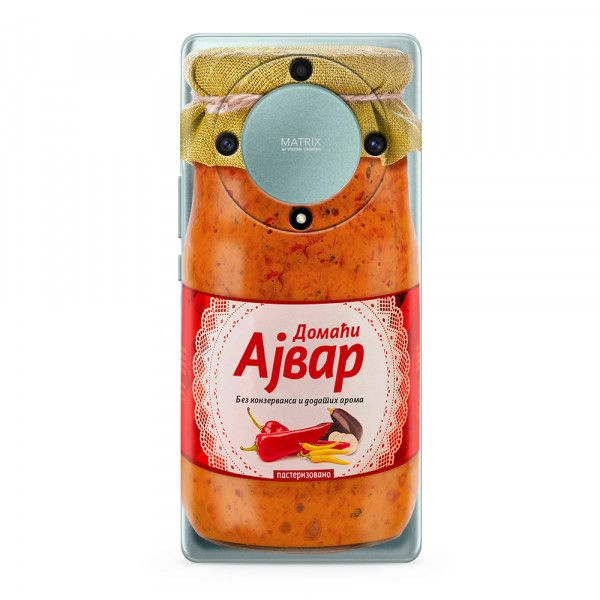 Futrola ULTRA TANKI PRINT CLEAR za Honor Magic 5 lite ND0345