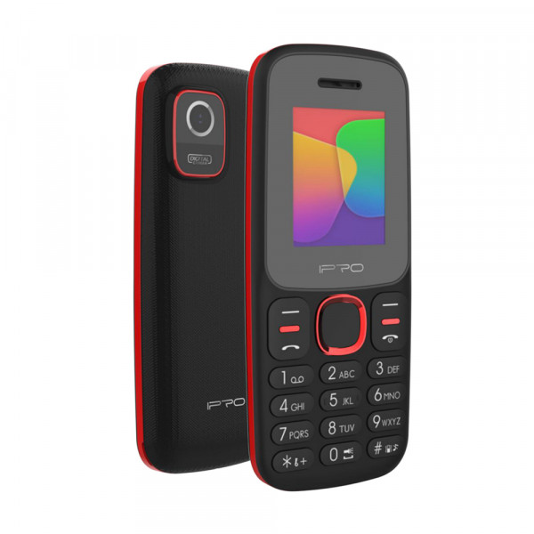 Mobilni telefon IPRO A7 mini 1.77'' DS 32MB/32MB crno-crveni
