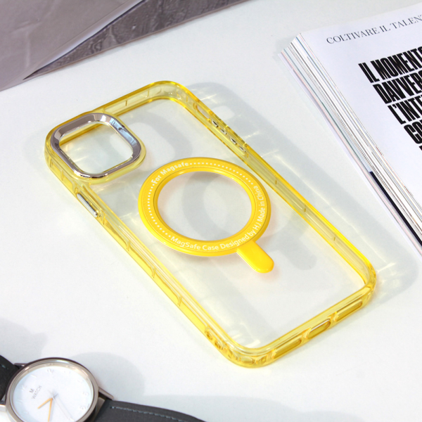 Torbica Frame Magsafe za iPhone 11 6.1 zuta