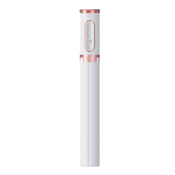 Selfie stick M18 + tripod beli/roze