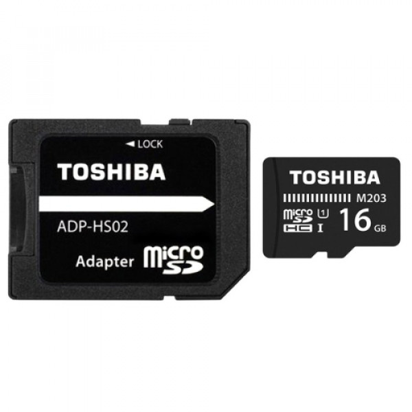 TOSHIBA 16GB Micro class 10 sa adapterom 100MB/s
