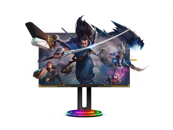 Monitor AOC AG275QXL 27''/IPS/2560x1440/170Hz/1msGtG/HDMIx2,DPx2,USB/Gsync,freesync/pivot,visina/crna