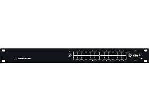 Switch UBIQUITI Edge 24 PoE 250W siva