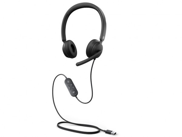 Slušalice MICROSOFT Modern USB Headset/Mikrofon/USB-A/crne