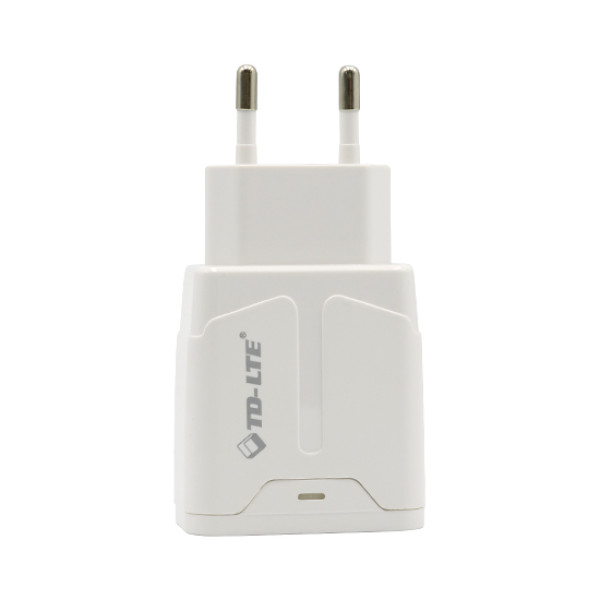 Kucni punjac Comicell TD-FT95 FAST 2.4A 2xUSB Type C beli