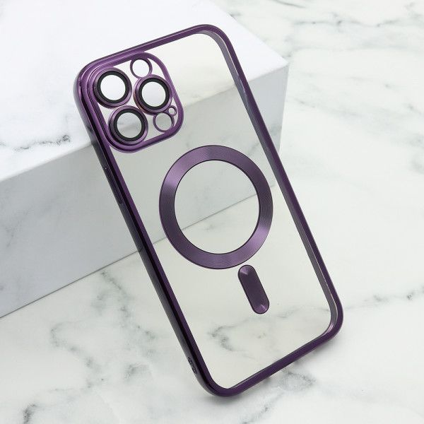 Futrola CAMERA PROTECT MagSafe za iPhone 13 Pro Max (6.7) ljubicasta