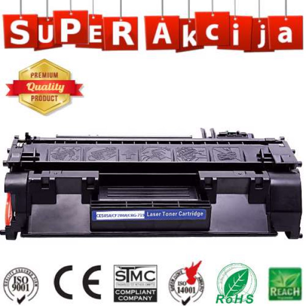 Toner PrinterMayin CE505A/CF280A/CRG719 za Hp P2035/2055dn.2700str