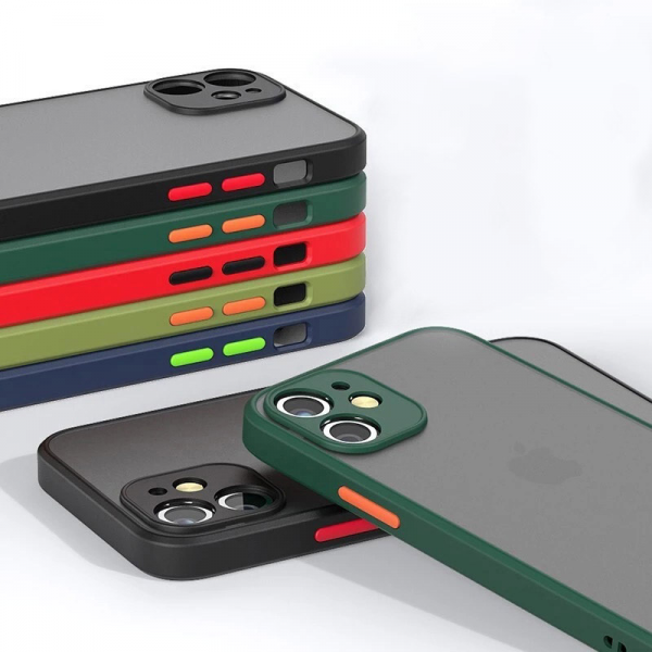 Maska Matte za iPhone 14 Pro plava