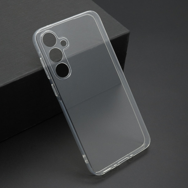 Futrola ULTRA TANKI PROTECT silikon za Samsung A356B Galaxy A35 5G providna (bela)