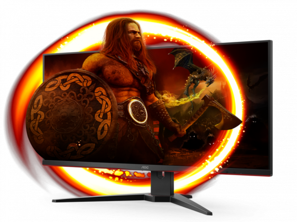 Monitor AOC U28G2AE/BK 28''/IPS/3840x2160/60Hz/1ms MPRT/HDMIx2,DP/freesync/zvučnici/crna