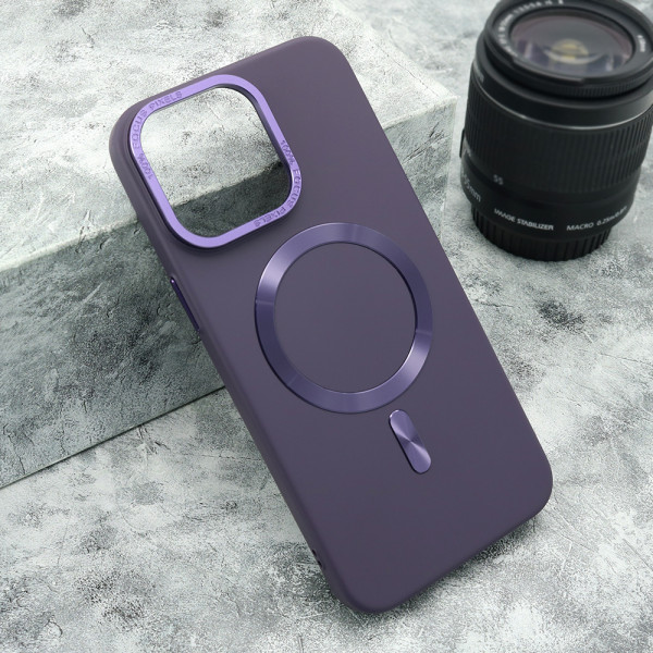 Futrola TRUE COLOR MAGSAFE za iPhone 15 Pro Max (6.7) ljubicasta