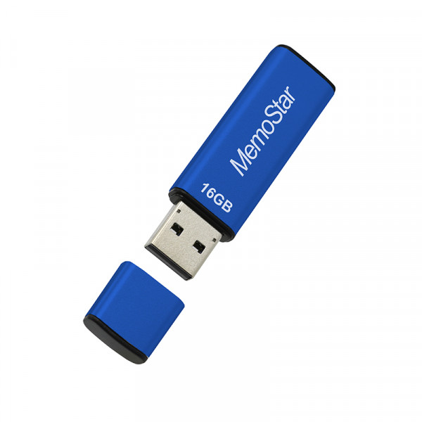 USB Flash memorija MemoStar 16GB CUBOID plava