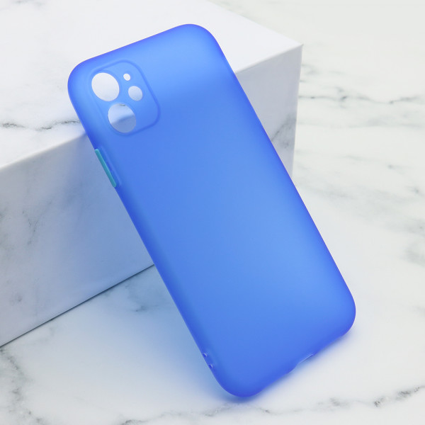 Futrola silikon BUTTONS za iPhone 11 (6.1) plava