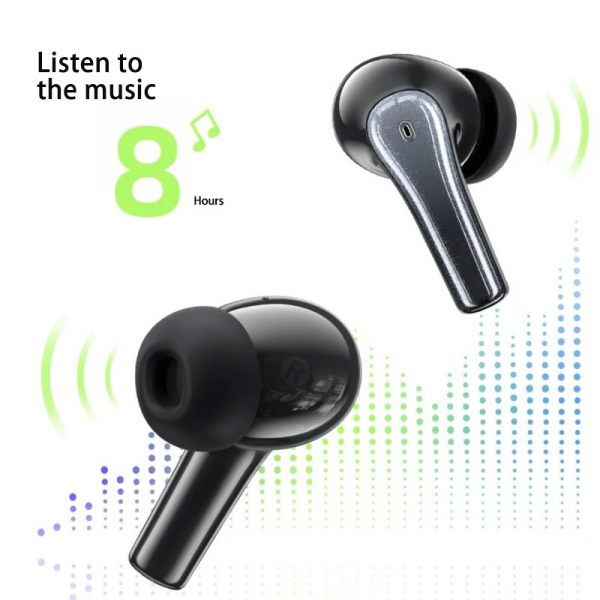 Airpods Awei T62 ENC crne