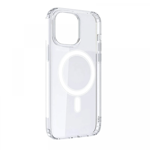 Maska Berlia Clear Magsafe Premium za iPhone 14 Pro Max transparent
