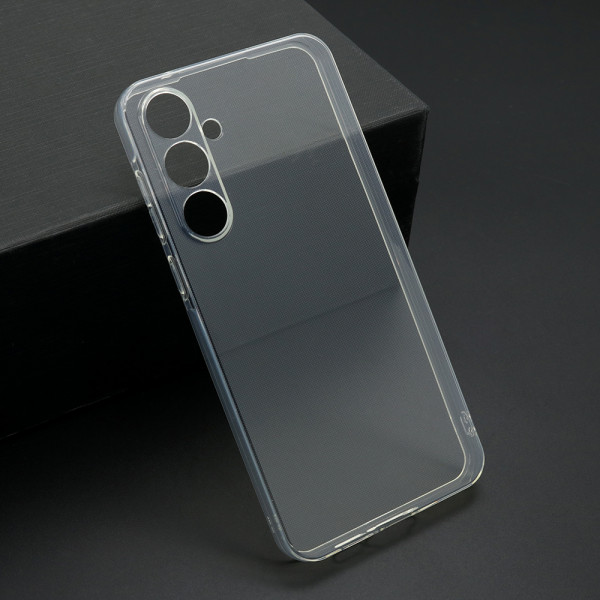 Futrola ULTRA TANKI PROTECT silikon za Samsung A556B Galaxy A55 5G providna (bela)