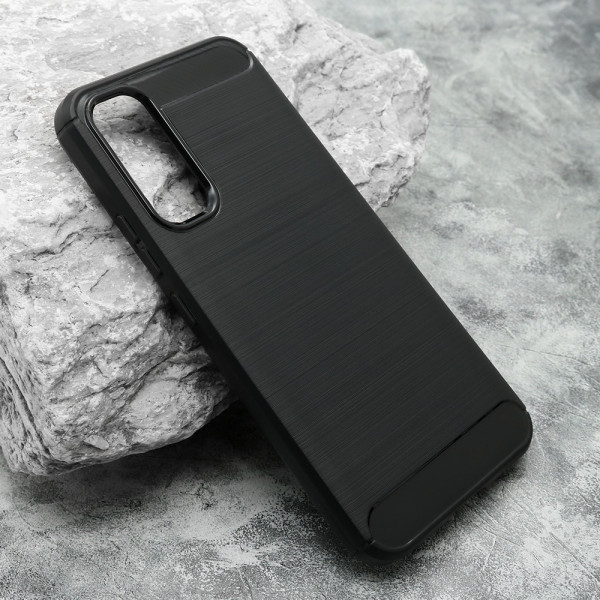 Futrola silikon BRUSHED za Samsung A356B Galaxy A35 5G crna