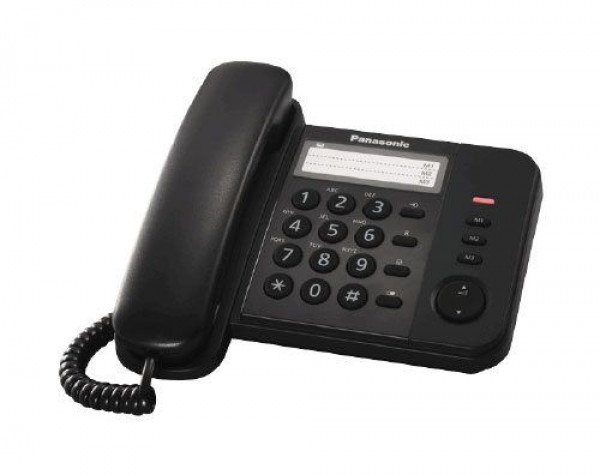 Bežični telefon PANASONIC telefon KX-TS520FXB crni