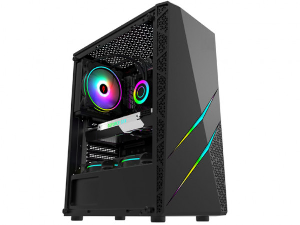 Računar BLACK PC MT/Ryzen 5-3600/A520/16GB/500GB/GTX1650 #