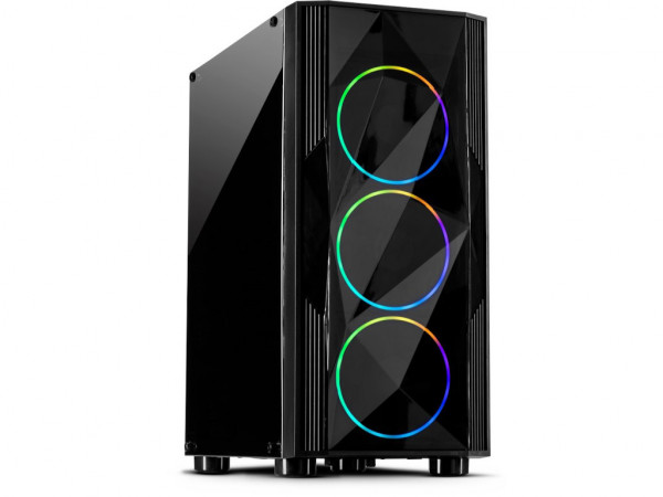 Računar BLACK PC MT/Ryzen 5-7600/B650/16GB/1TB/RX7600 #