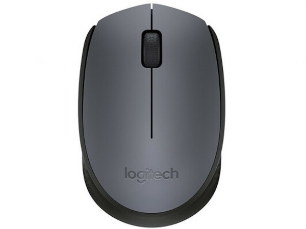 Miš LOGITECH M170/bežični/siva
