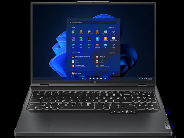 Laptop LENOVO Legion Pro 5 16ARX8 DOS/16''WQXGA/Ryzen 7-7745HX/32GB/1TB SSD/RTX4060-8GB/back SRB/siva
