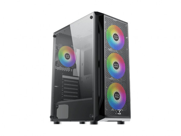 Računar BLACK PC MT /Ryzen 5-5500/B450/16GB/500GB/RX6600 #