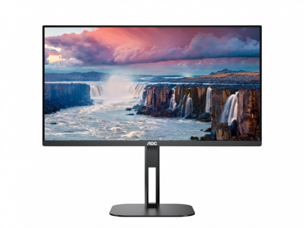 Monitor AOC Q27V5C/BK 27''/IPS/2560x1440/75Hz/4ms GtG/HDMI,DP,USB/freesync/pivot,visina/zvučnici/crna